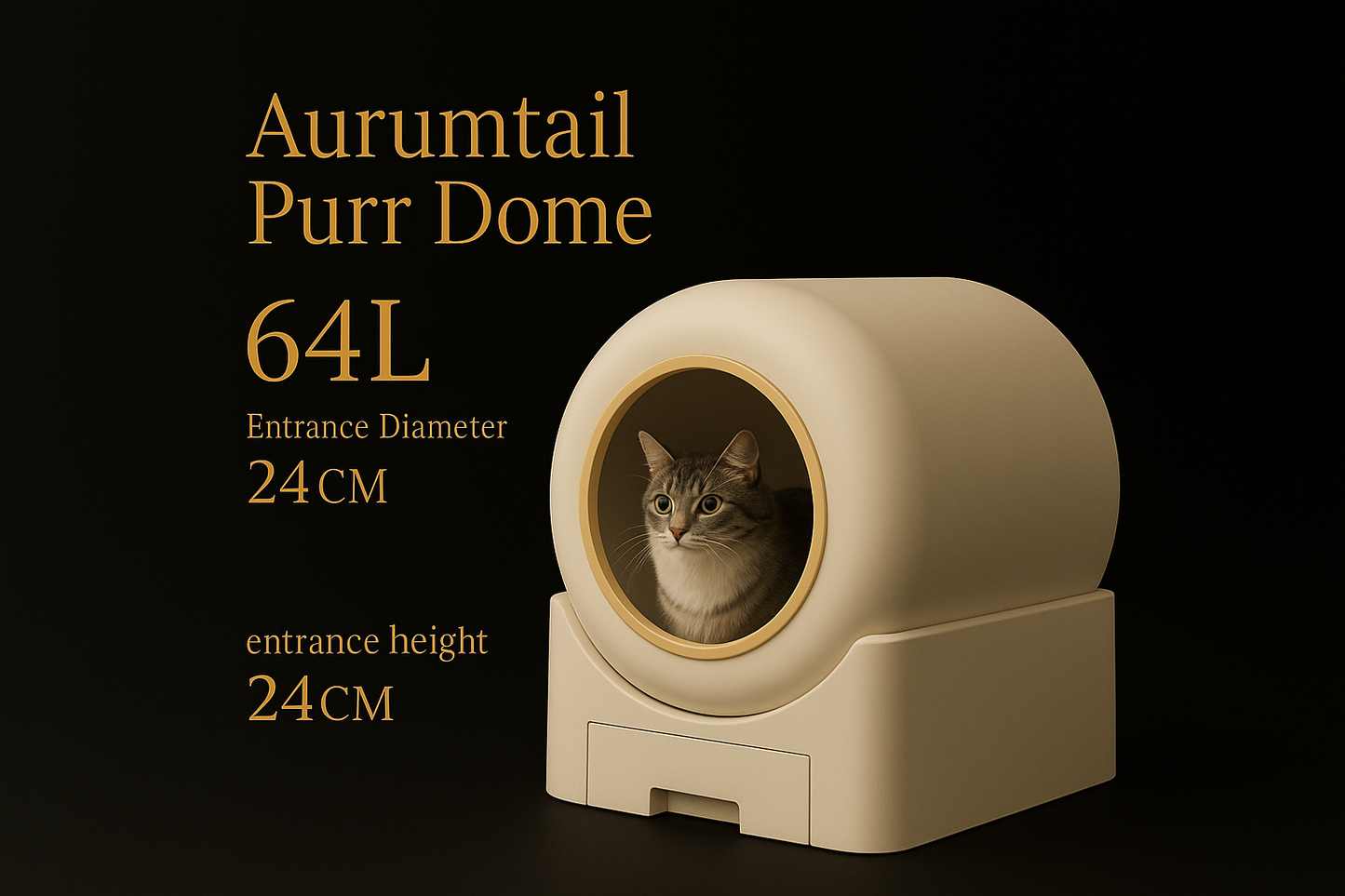 The Aurumtail Purr Dome